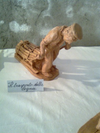 La dura vita della gente di montagna.